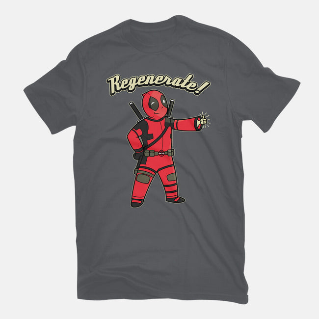 Regenerate Boy-Womens-Fitted-Tee-pigboom