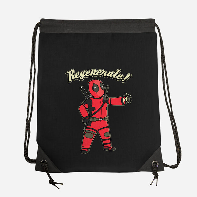 Regenerate Boy-None-Drawstring-Bag-pigboom