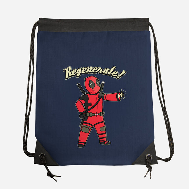 Regenerate Boy-None-Drawstring-Bag-pigboom