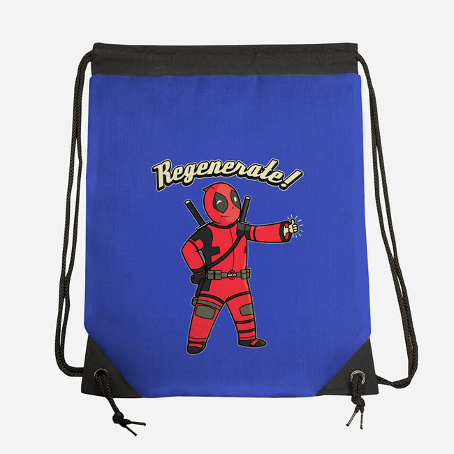 Regenerate Boy-None-Drawstring-Bag-pigboom