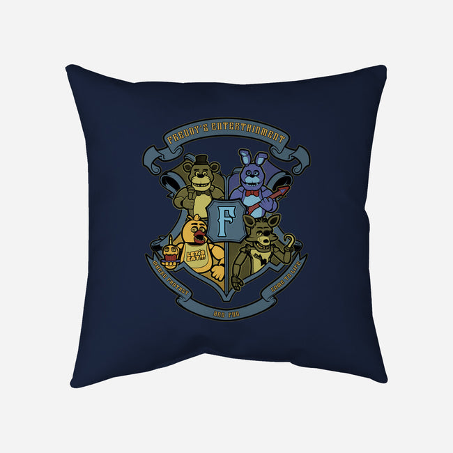 Freddy's Entertainment-None-Non-Removable Cover w Insert-Throw Pillow-Astrobot Invention