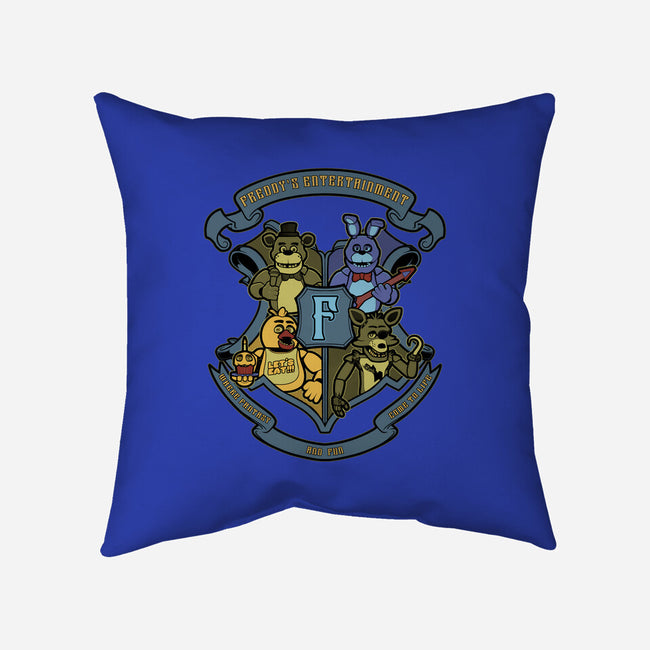 Freddy's Entertainment-None-Non-Removable Cover w Insert-Throw Pillow-Astrobot Invention