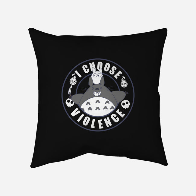 My Spirit Chooses Violence-None-Removable Cover w Insert-Throw Pillow-Tri haryadi