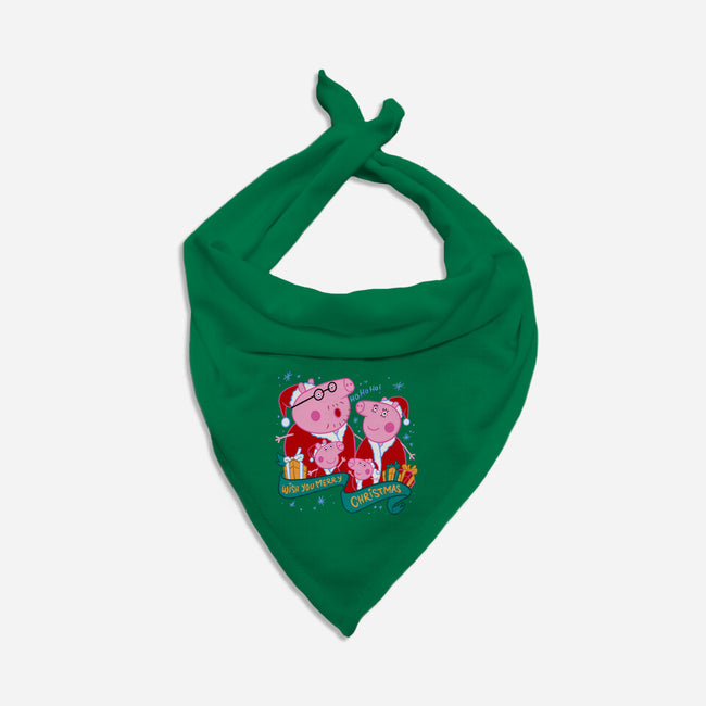 Christmas Family-Cat-Bandana-Pet Collar-spoilerinc