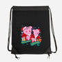 Christmas Family-None-Drawstring-Bag-spoilerinc