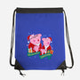 Christmas Family-None-Drawstring-Bag-spoilerinc