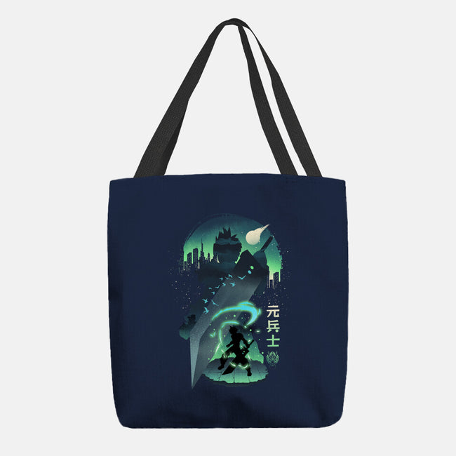 Ex-Soldier Landscape-None-Basic Tote-Bag-dandingeroz