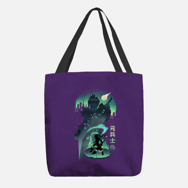 Ex-Soldier Landscape-None-Basic Tote-Bag-dandingeroz