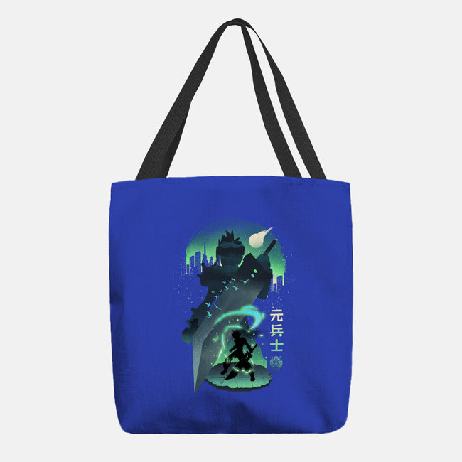 Ex-Soldier Landscape-None-Basic Tote-Bag-dandingeroz