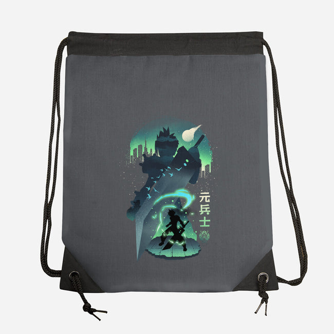 Ex-Soldier Landscape-None-Drawstring-Bag-dandingeroz