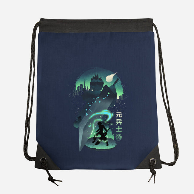 Ex-Soldier Landscape-None-Drawstring-Bag-dandingeroz