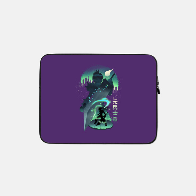 Ex-Soldier Landscape-None-Zippered-Laptop Sleeve-dandingeroz