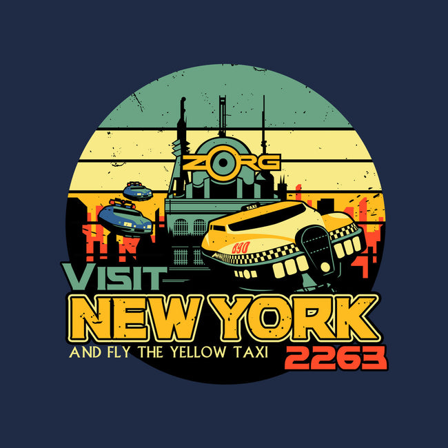 Visit New York 2263-Womens-Basic-Tee-daobiwan