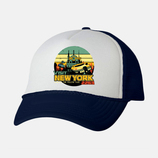 Visit New York 2263-Unisex-Trucker-Hat-daobiwan