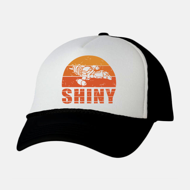Vintage Shiny-Unisex-Trucker-Hat-Melonseta