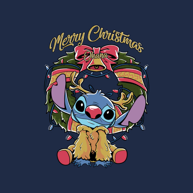 Stitch Christimas-Womens-Basic-Tee-Nihon Bunka