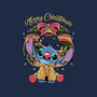 Stitch Christimas-Womens-Basic-Tee-Nihon Bunka