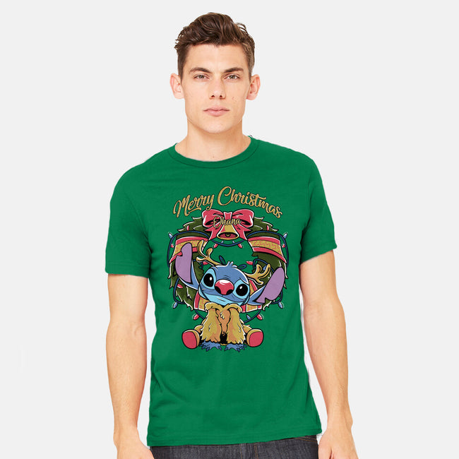 Stitch Christimas-Mens-Heavyweight-Tee-Nihon Bunka