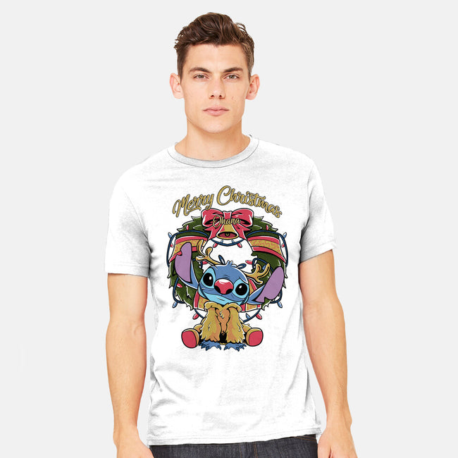 Stitch Christimas-Mens-Heavyweight-Tee-Nihon Bunka