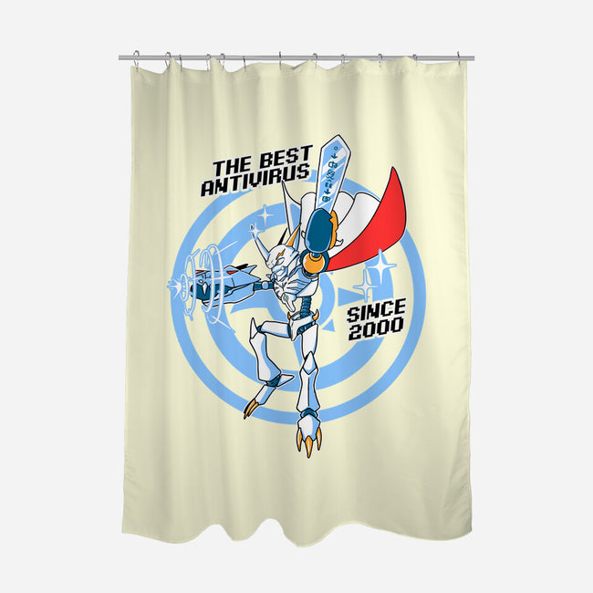 The Best Antivirus-None-Polyester-Shower Curtain-naomori