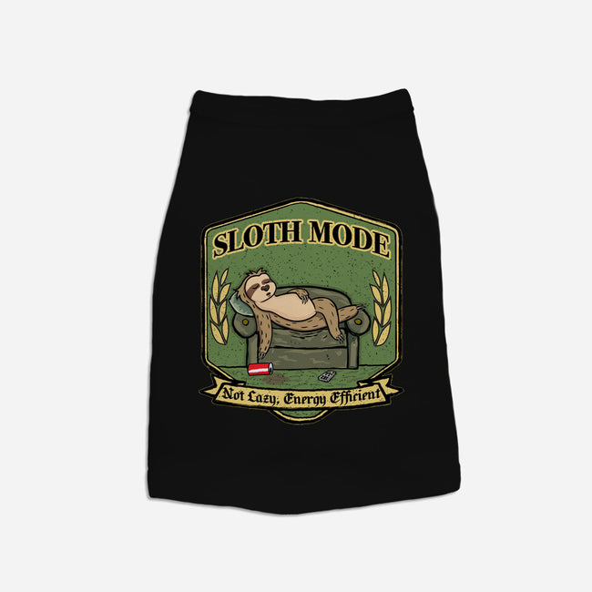 Sloth Mode-Dog-Basic-Pet Tank-Agaena