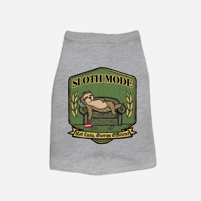 Sloth Mode-Dog-Basic-Pet Tank-Agaena