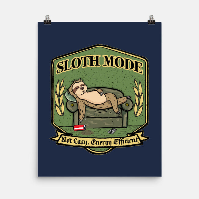 Sloth Mode-None-Matte-Poster-Agaena