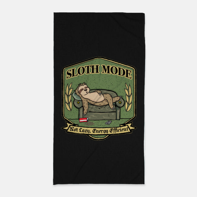 Sloth Mode-None-Beach-Towel-Agaena