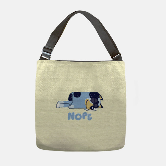 Nope Dad-None-Adjustable Tote-Bag-rocketman_art