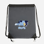 Nope Dad-None-Drawstring-Bag-rocketman_art