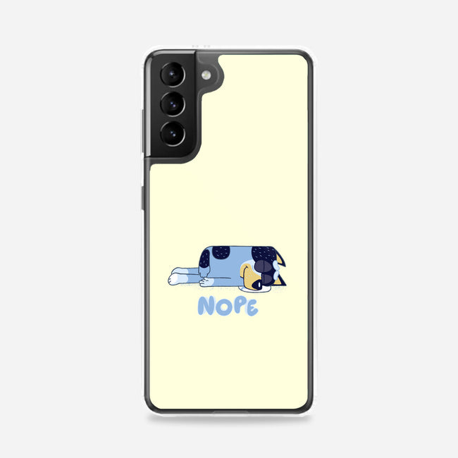 Nope Dad-Samsung-Snap-Phone Case-rocketman_art