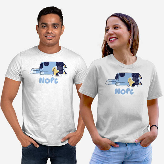 Nope Dad-Unisex-Basic-Tee-rocketman_art