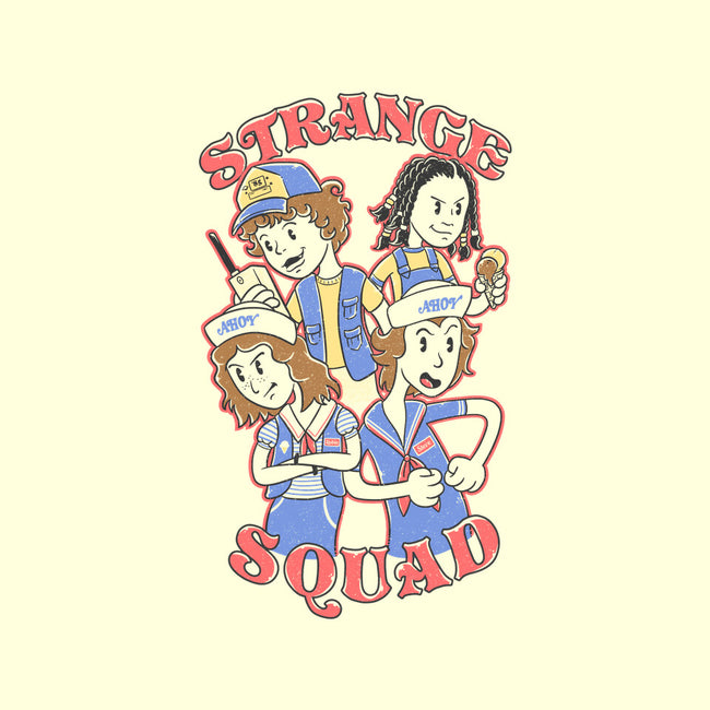Strange Squad-None-Removable Cover-Throw Pillow-Umberto Vicente
