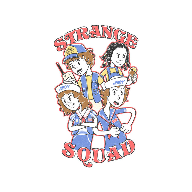 Strange Squad-Womens-Fitted-Tee-Umberto Vicente