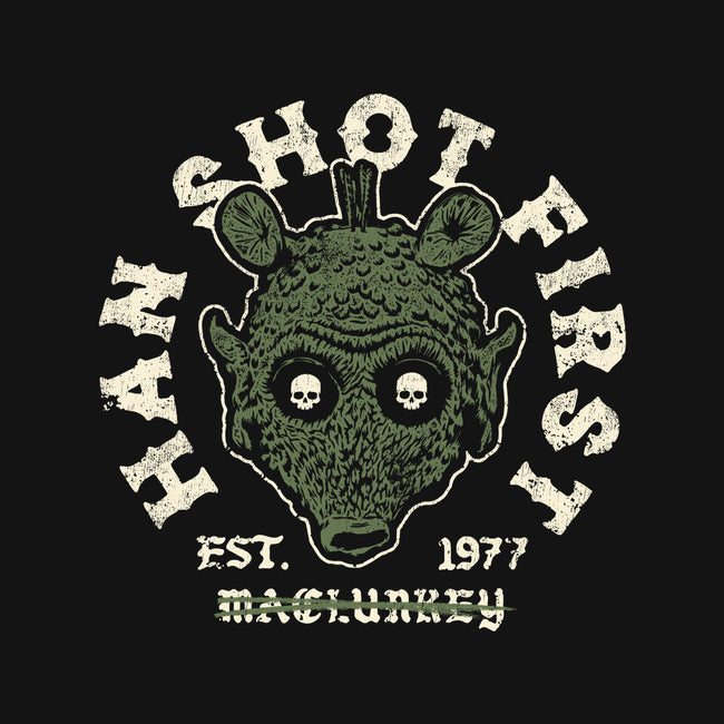 Han Shot First-Mens-Basic-Tee-Wheels