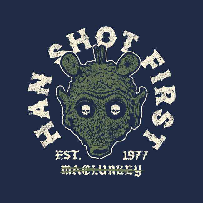 Han Shot First-Womens-Basic-Tee-Wheels