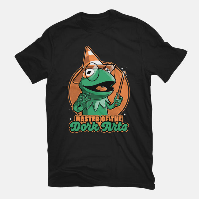 Dark Magic Frog-Womens-Fitted-Tee-Studio Mootant