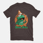 Dark Magic Frog-Womens-Basic-Tee-Studio Mootant