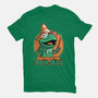 Dark Magic Frog-Womens-Basic-Tee-Studio Mootant