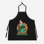 Dark Magic Frog-Unisex-Kitchen-Apron-Studio Mootant