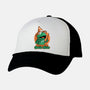 Dark Magic Frog-Unisex-Trucker-Hat-Studio Mootant