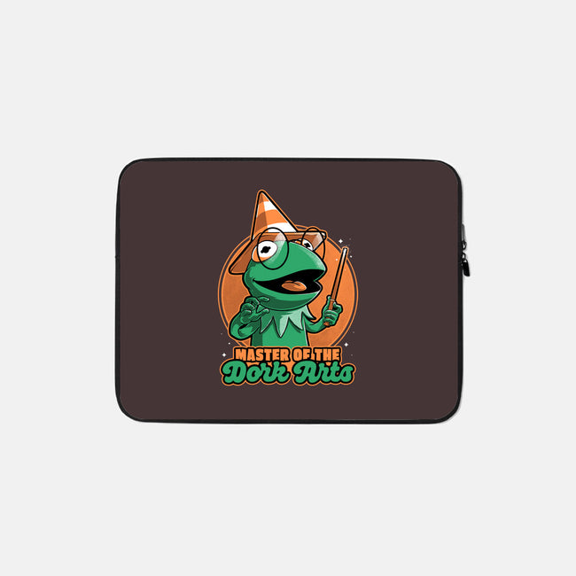 Dark Magic Frog-None-Zippered-Laptop Sleeve-Studio Mootant