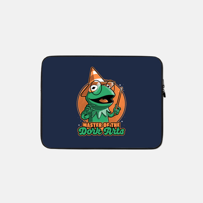 Dark Magic Frog-None-Zippered-Laptop Sleeve-Studio Mootant