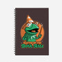 Dark Magic Frog-None-Dot Grid-Notebook-Studio Mootant