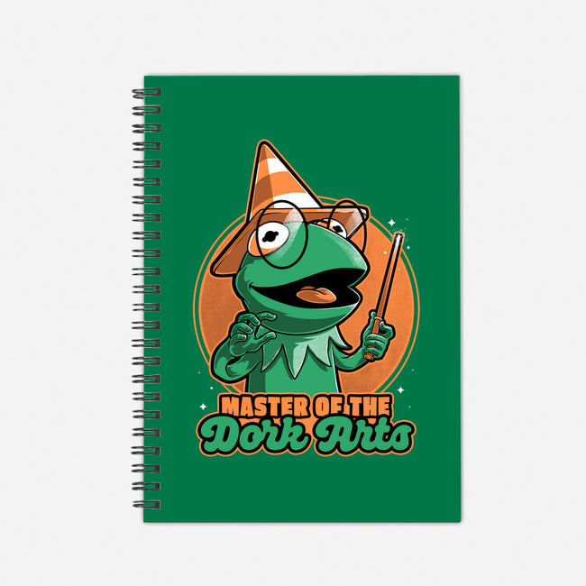 Dark Magic Frog-None-Dot Grid-Notebook-Studio Mootant