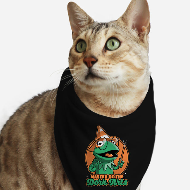 Dark Magic Frog-Cat-Bandana-Pet Collar-Studio Mootant