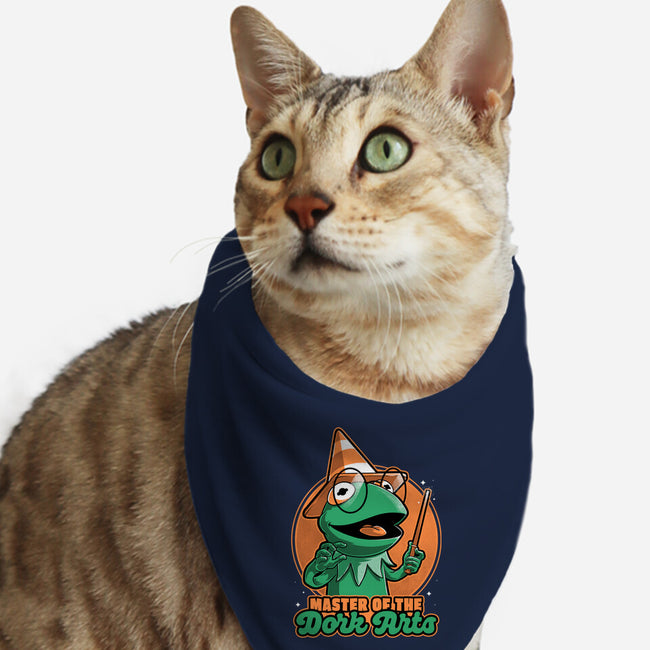 Dark Magic Frog-Cat-Bandana-Pet Collar-Studio Mootant