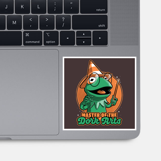 Dark Magic Frog-None-Glossy-Sticker-Studio Mootant