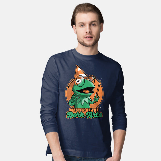 Dark Magic Frog-Mens-Long Sleeved-Tee-Studio Mootant