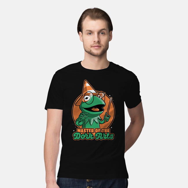 Dark Magic Frog-Mens-Premium-Tee-Studio Mootant